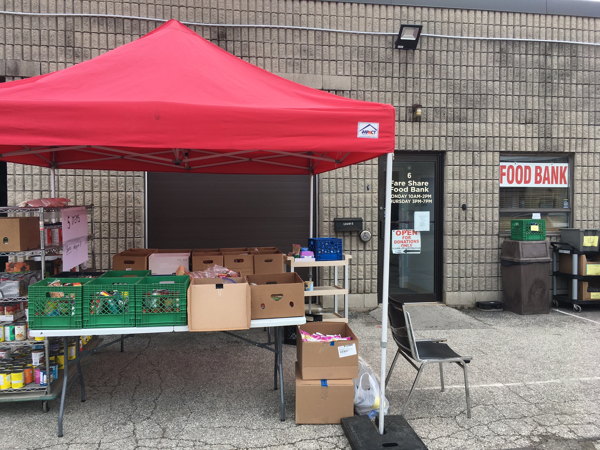 Fare Share Food Bank, 1240 Speers Road, Unit 6 | Lawson Hunter